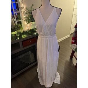 Lulus NWT dress size‎ M long white